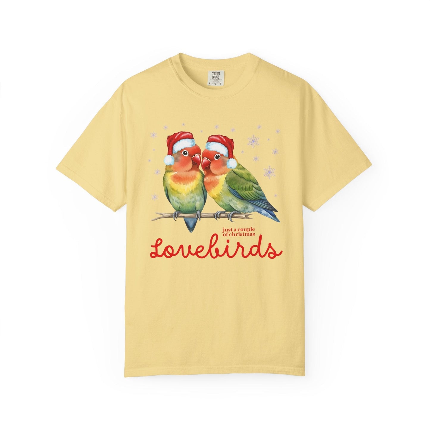 A Couple of Christmas Lovebirds