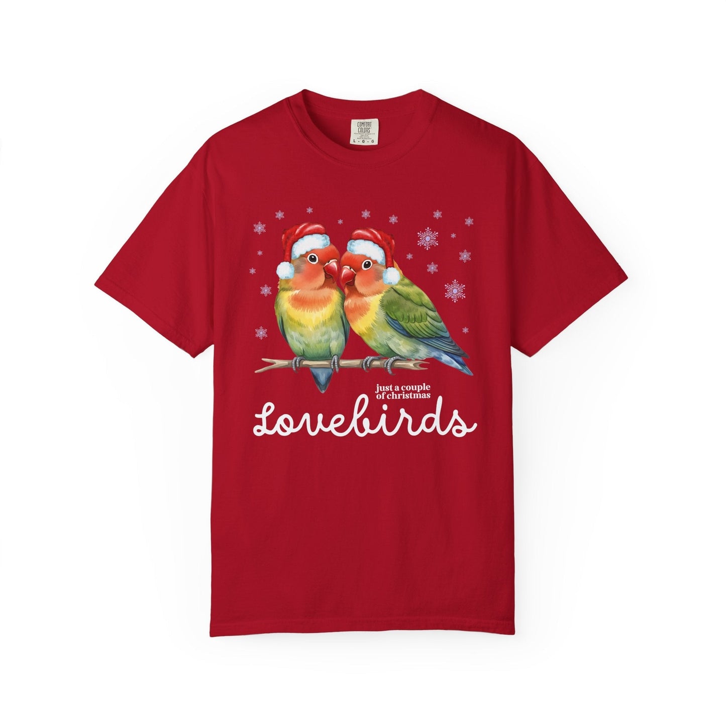 A Couple of Christmas Lovebirds
