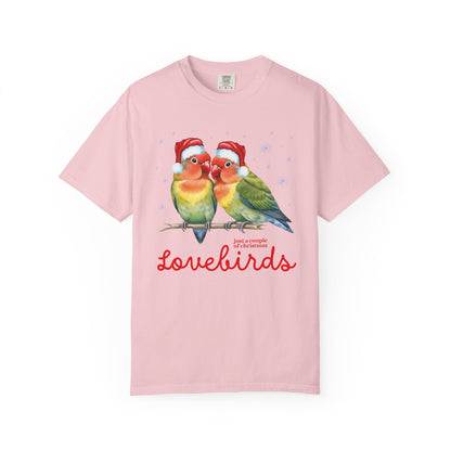 A Couple of Christmas Lovebirds