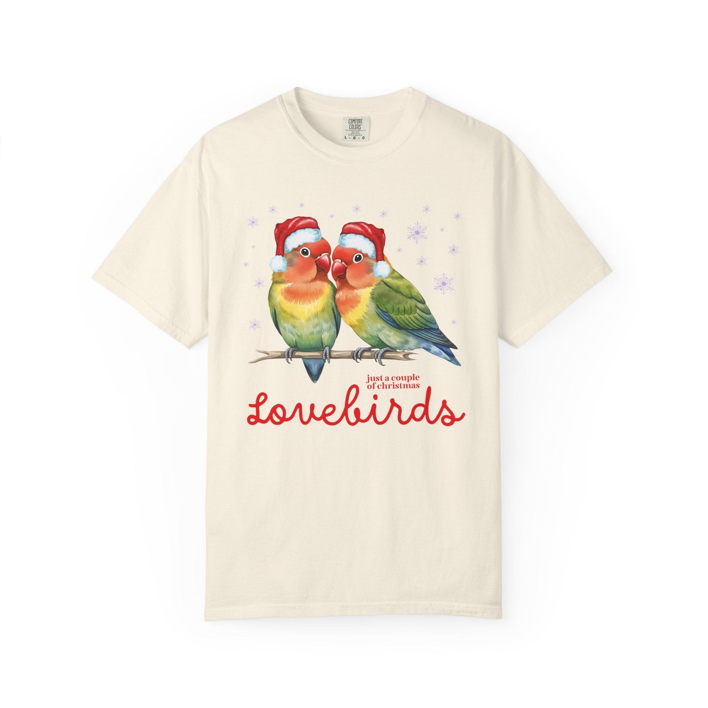 A Couple of Christmas Lovebirds