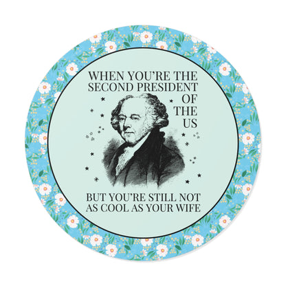 Abigail Adams and John Adams Sticker