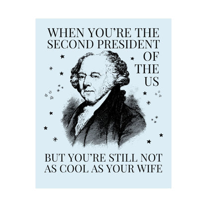 Abigail + John Adams Poster Print