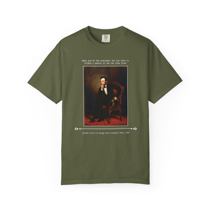 Spooky Abraham Lincoln Tee