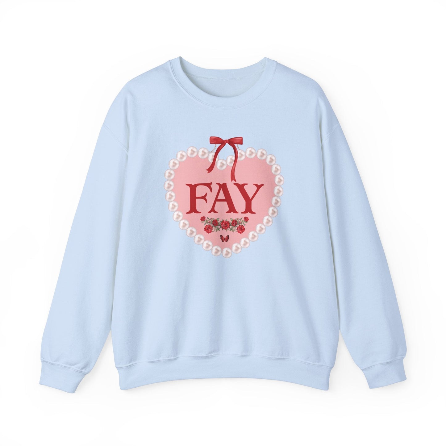 Fayetteville Arkansas Sweatshirt with Heart