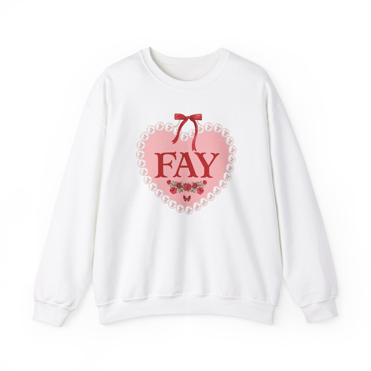 Fayetteville Arkansas Sweatshirt with Heart