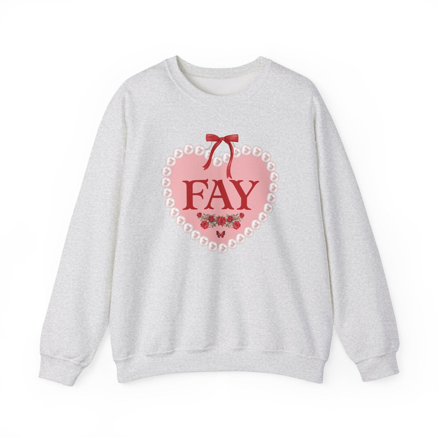 Fayetteville Arkansas Sweatshirt with Heart