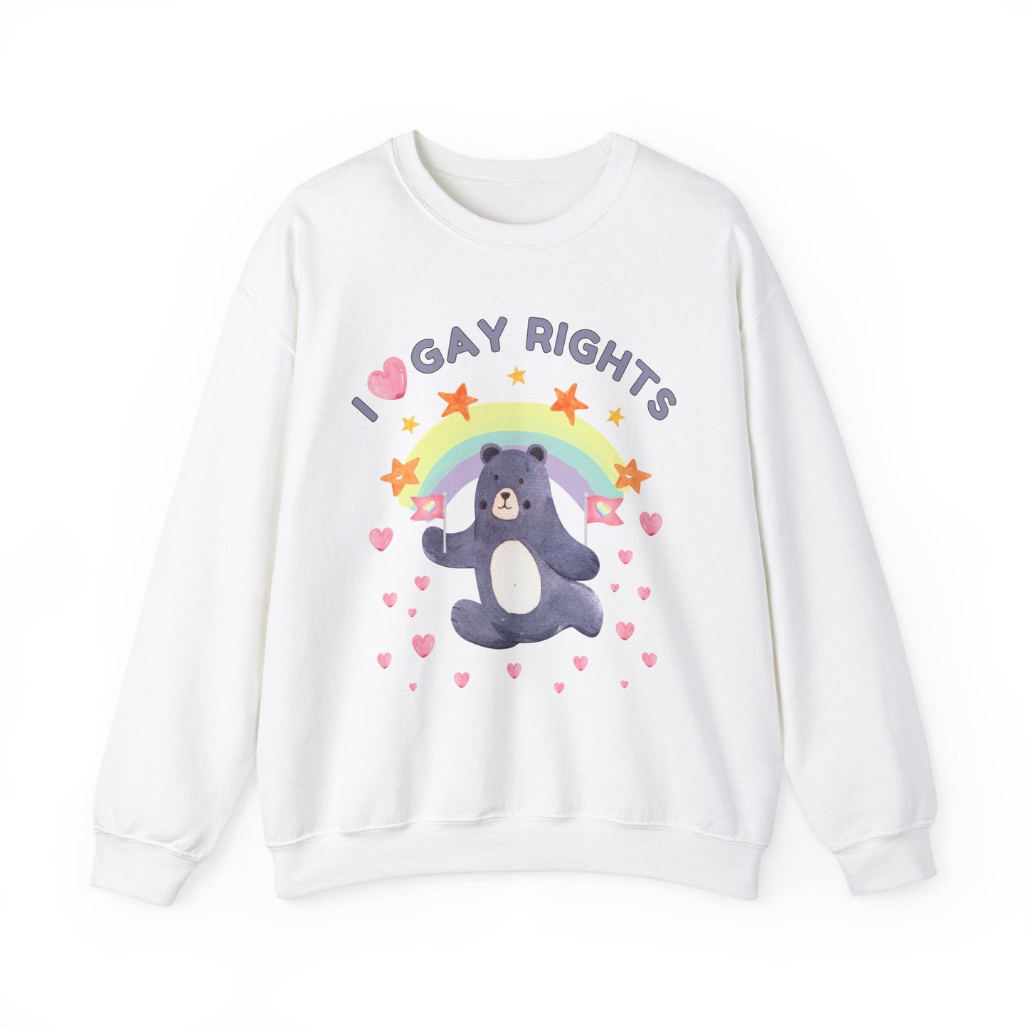 Adorable Gay Rights 90s Aesthetic Sweatshirt