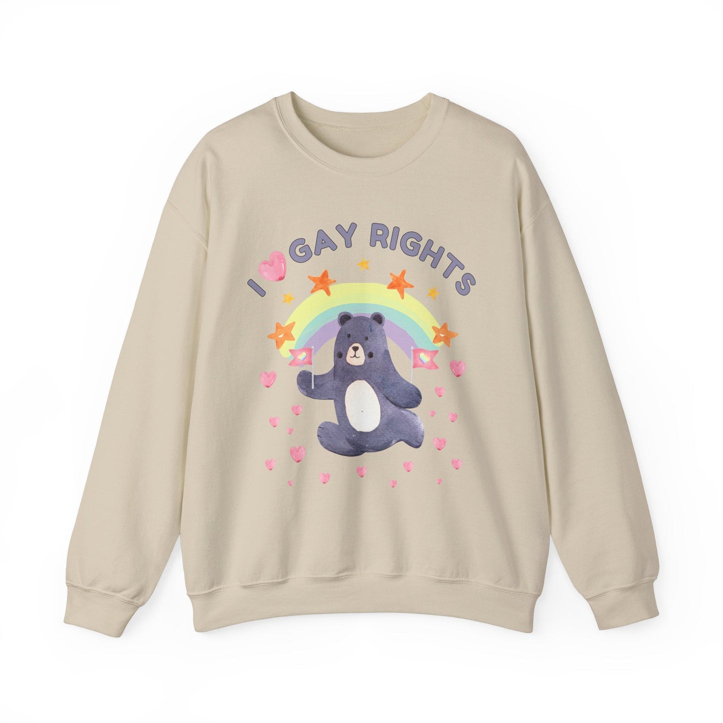 Adorable Gay Rights 90s Aesthetic Sweatshirt