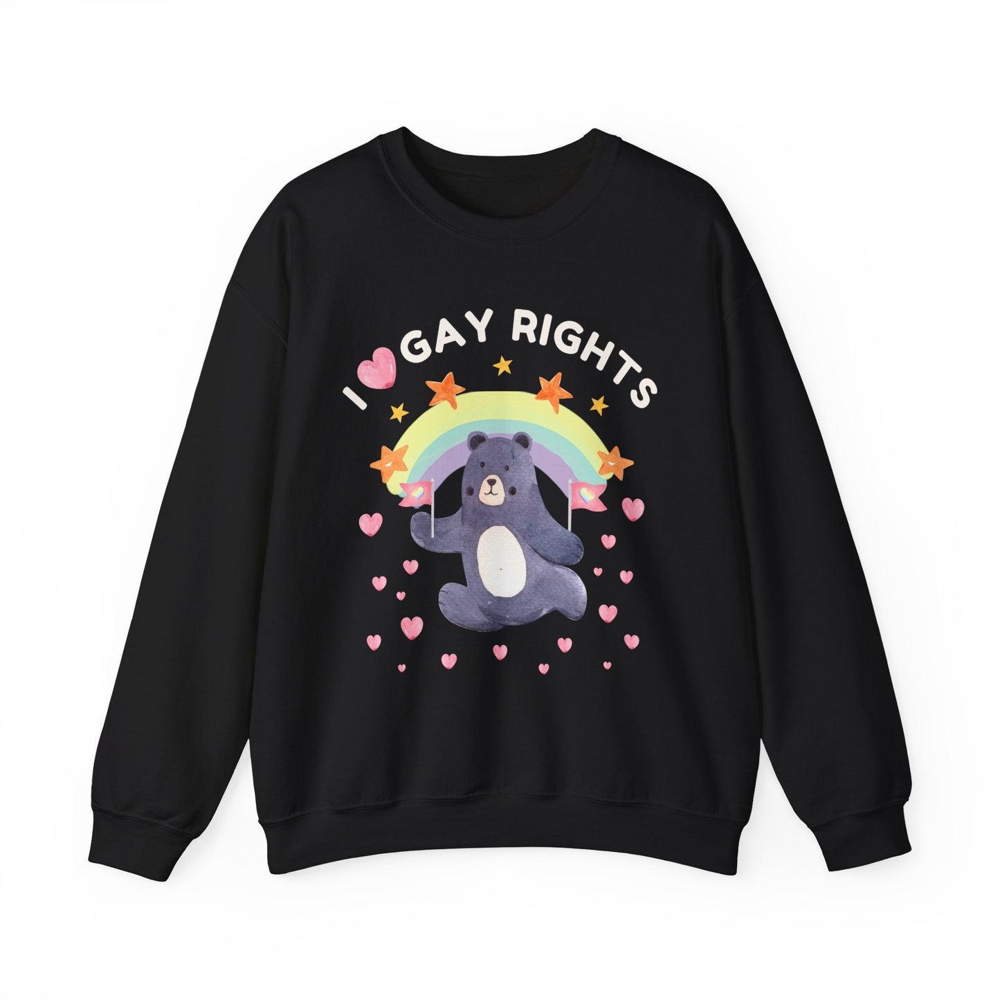 Adorable Gay Rights 90s Aesthetic Sweatshirt