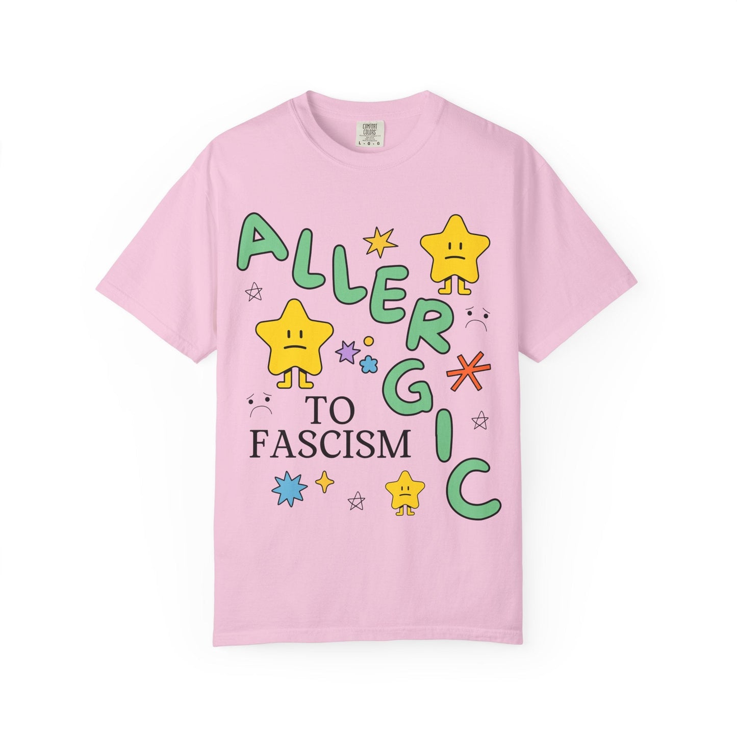 Allergic to Fascism Tee Shirt