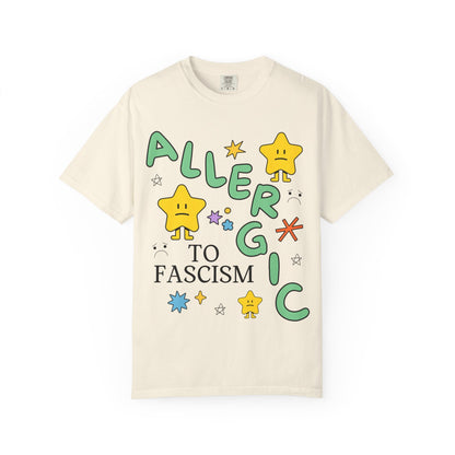 Allergic to Fascism Tee Shirt