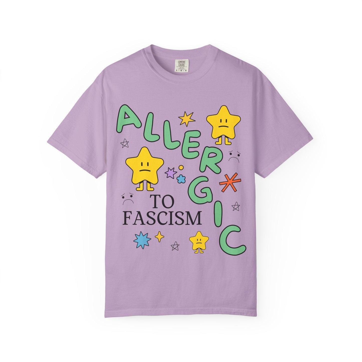 Allergic to Fascism Tee Shirt