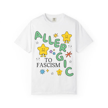 Allergic to Fascism Tee Shirt