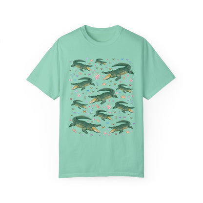 Alligator + Butterfly Tee