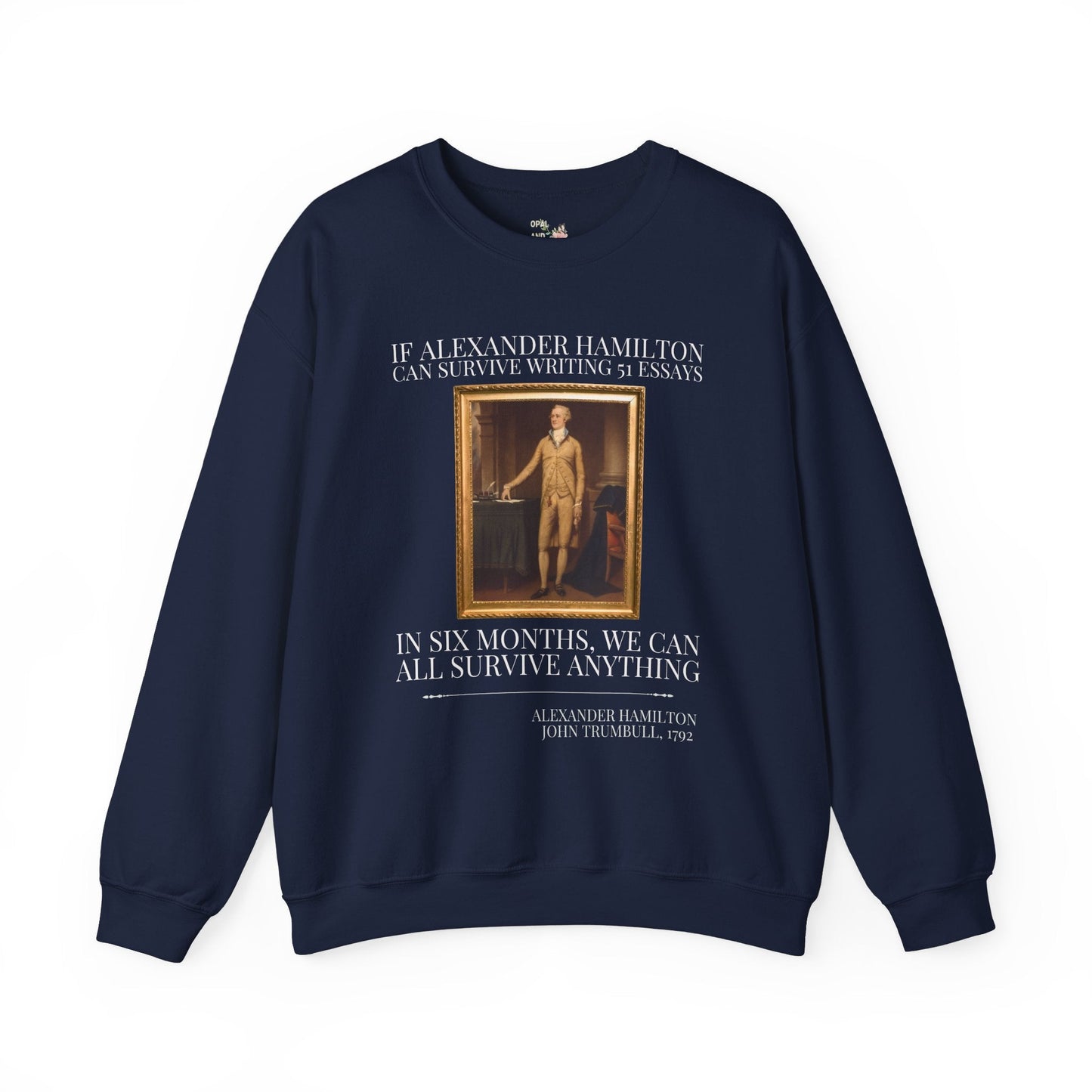 Alexander Hamilton History Sweatshirt