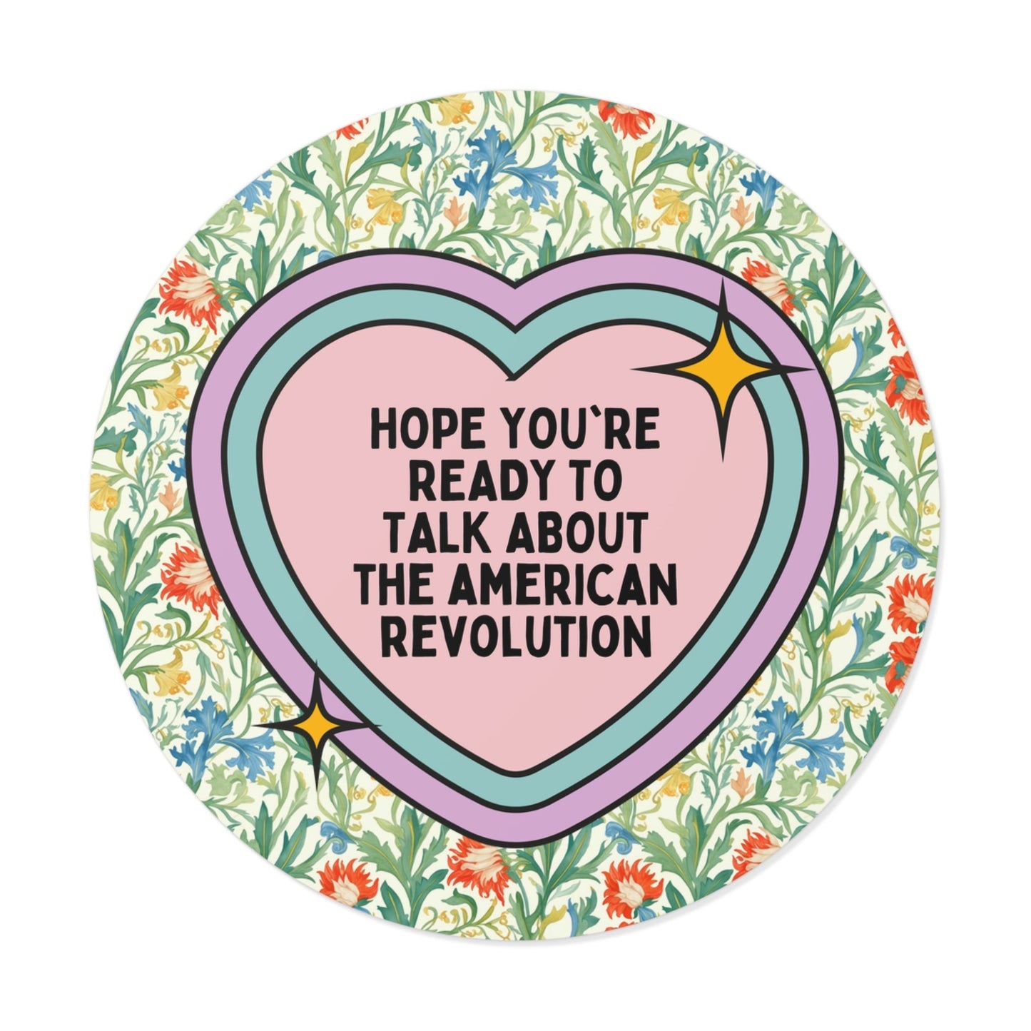 American History Teacher Sticker