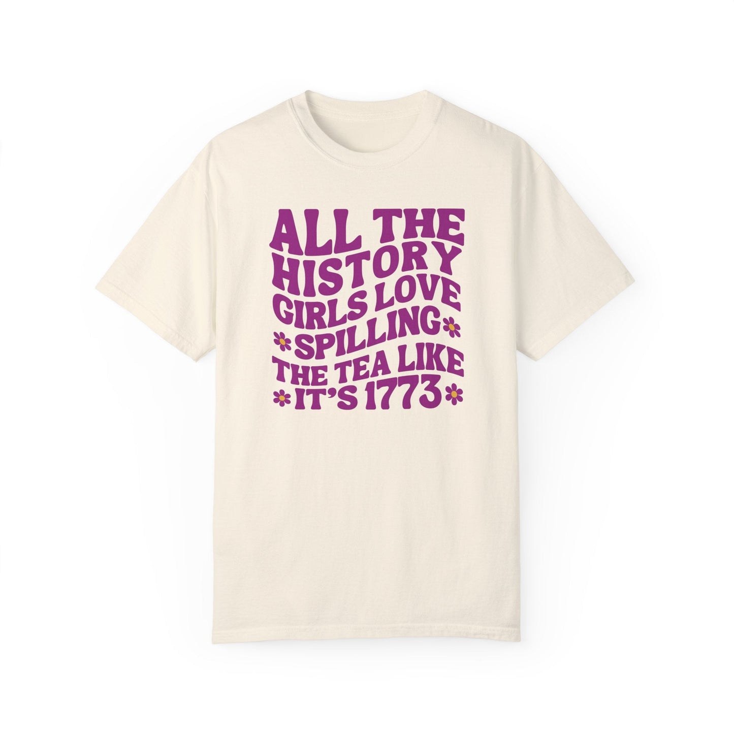 American History Tee: Spilling Tea Like It's 1773