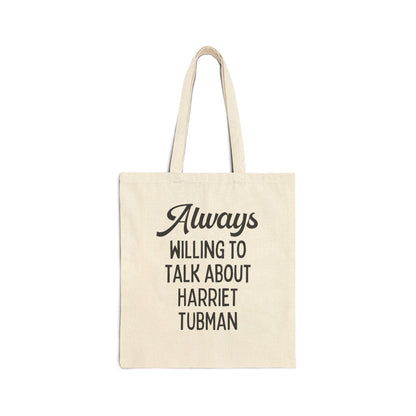 American History Tote Bag for History Buff: Harriet Tubman