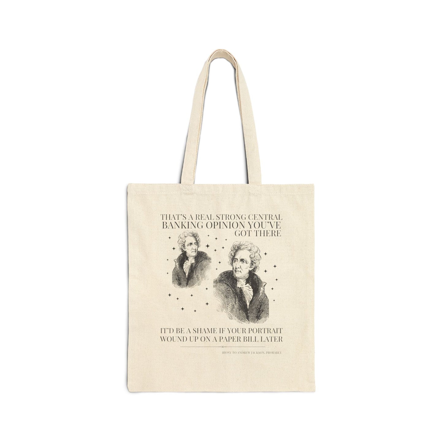Andrew Jackson Banking Tote