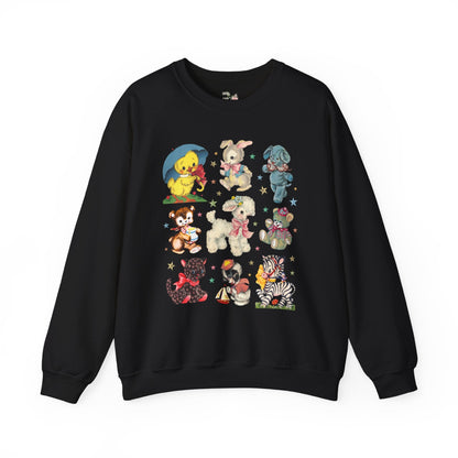 Vintage Aesthetic Animal Sweatshirt