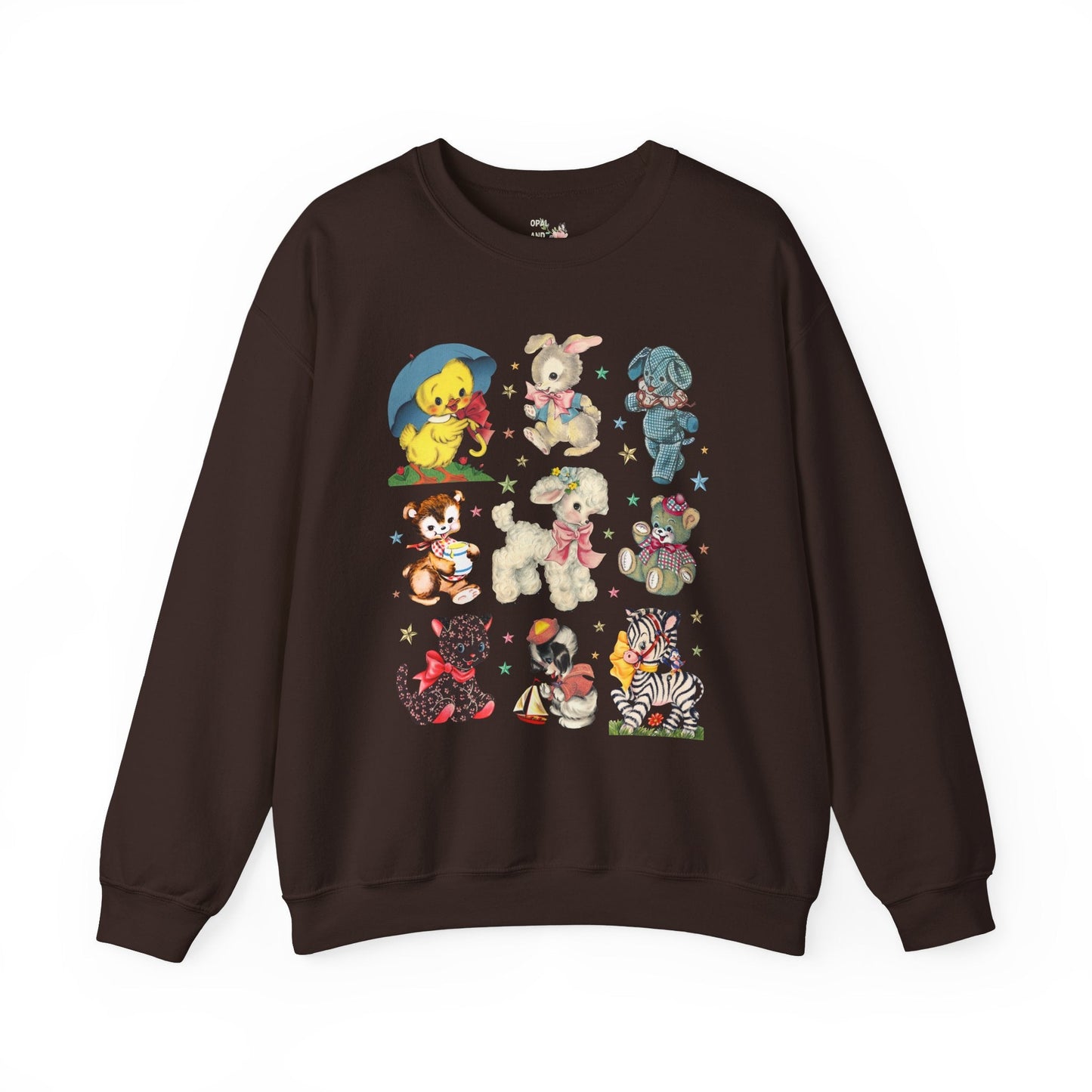 Vintage Aesthetic Animal Sweatshirt