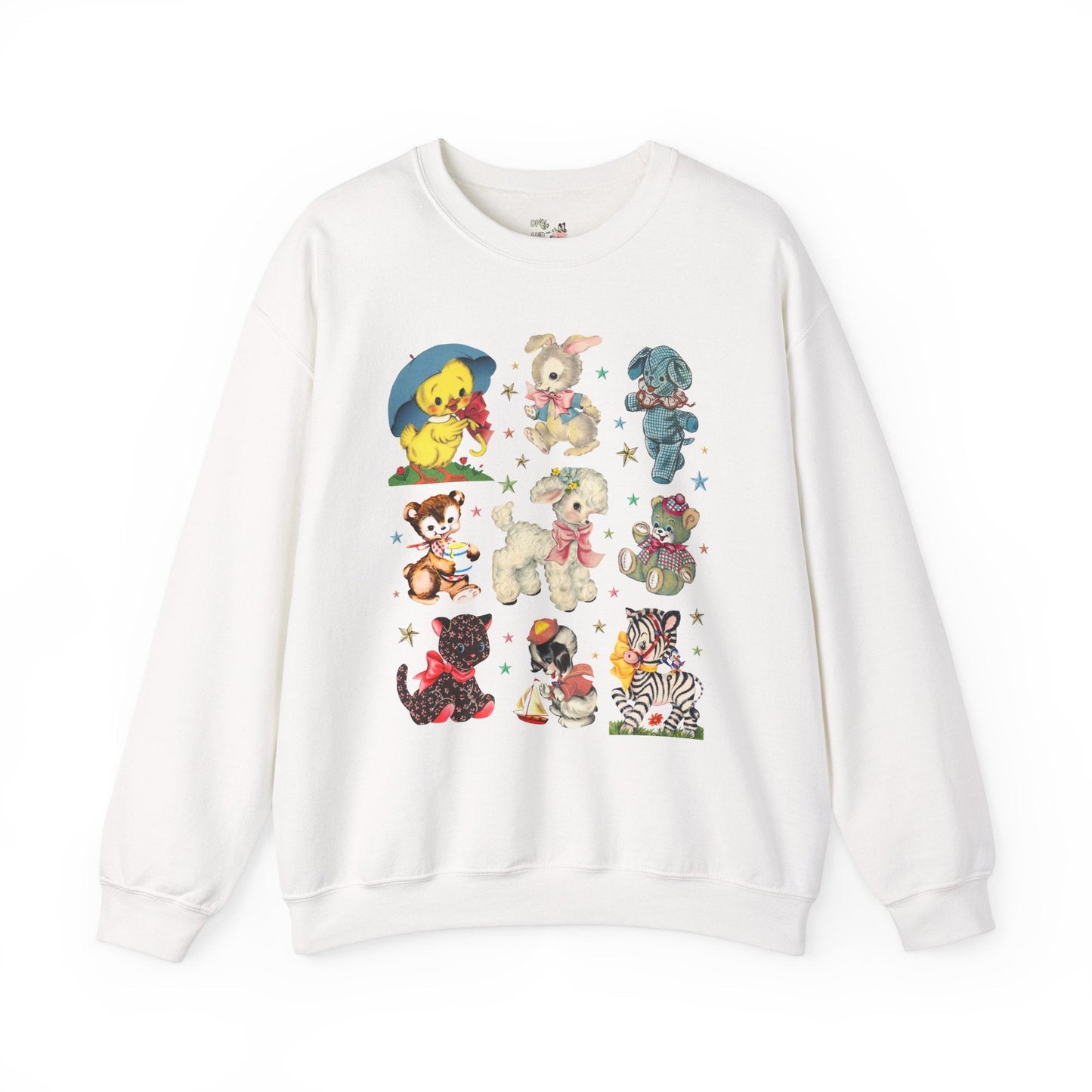 Vintage Aesthetic Animal Sweatshirt