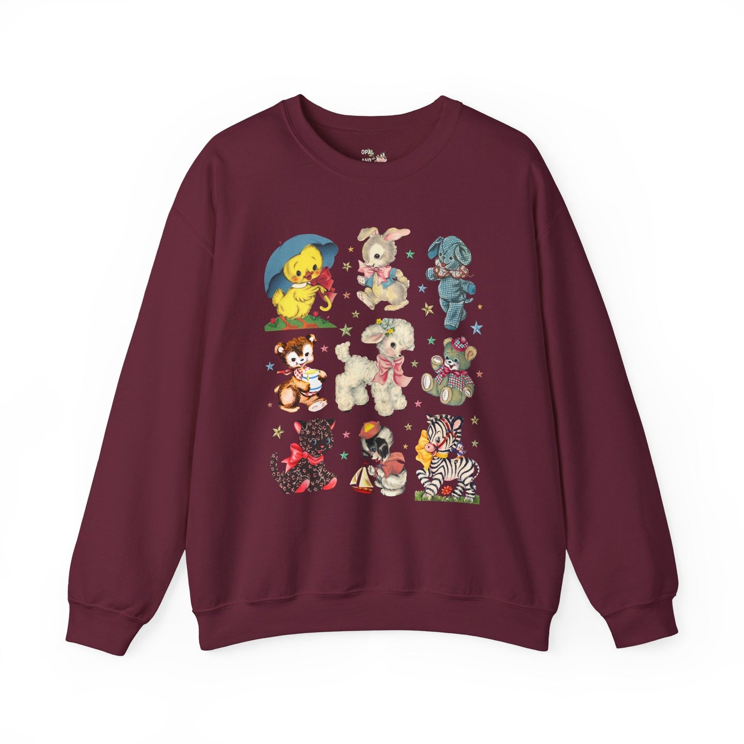 Vintage Aesthetic Animal Sweatshirt