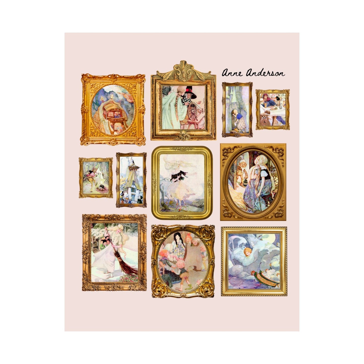 Anne Anderson Fairy Tale Art
