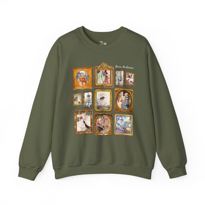 Fairy Tale Art Nouveau Illustrations Sweatshirt
