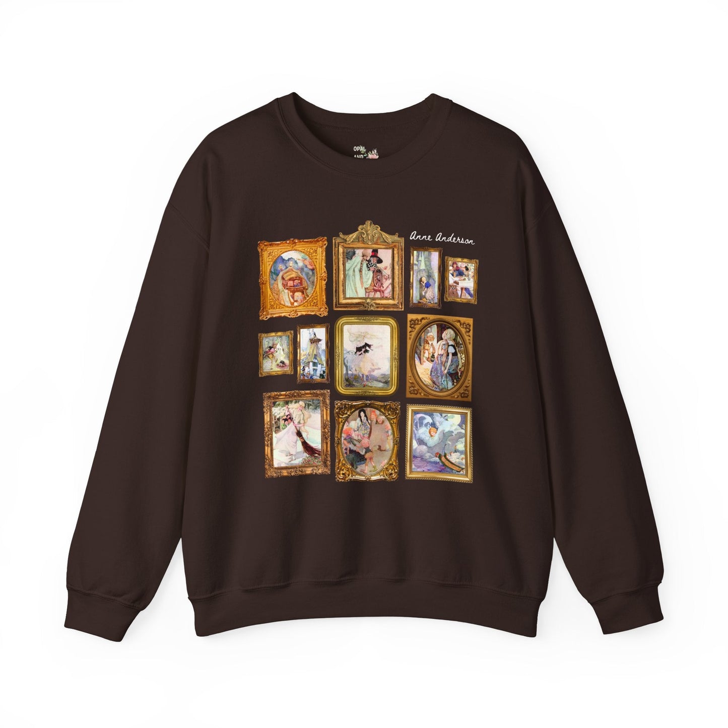 Fairy Tale Art Nouveau Illustrations Sweatshirt