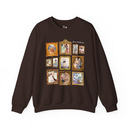Fairy Tale Art Nouveau Illustrations Sweatshirt