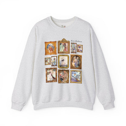 Fairy Tale Art Nouveau Illustrations Sweatshirt