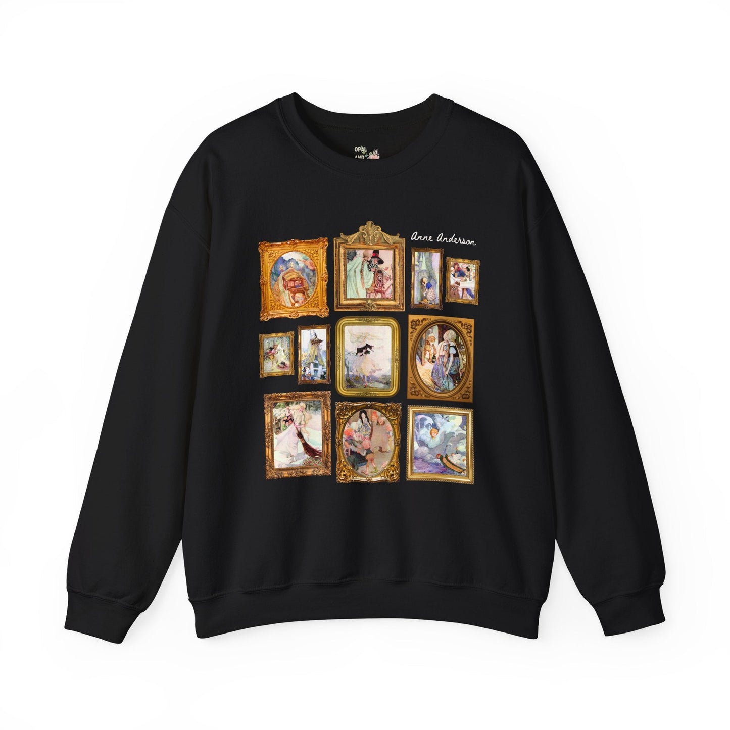 Fairy Tale Art Nouveau Illustrations Sweatshirt