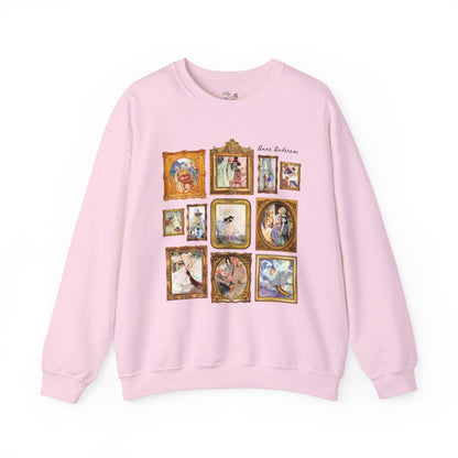 Fairy Tale Art Nouveau Illustrations Sweatshirt