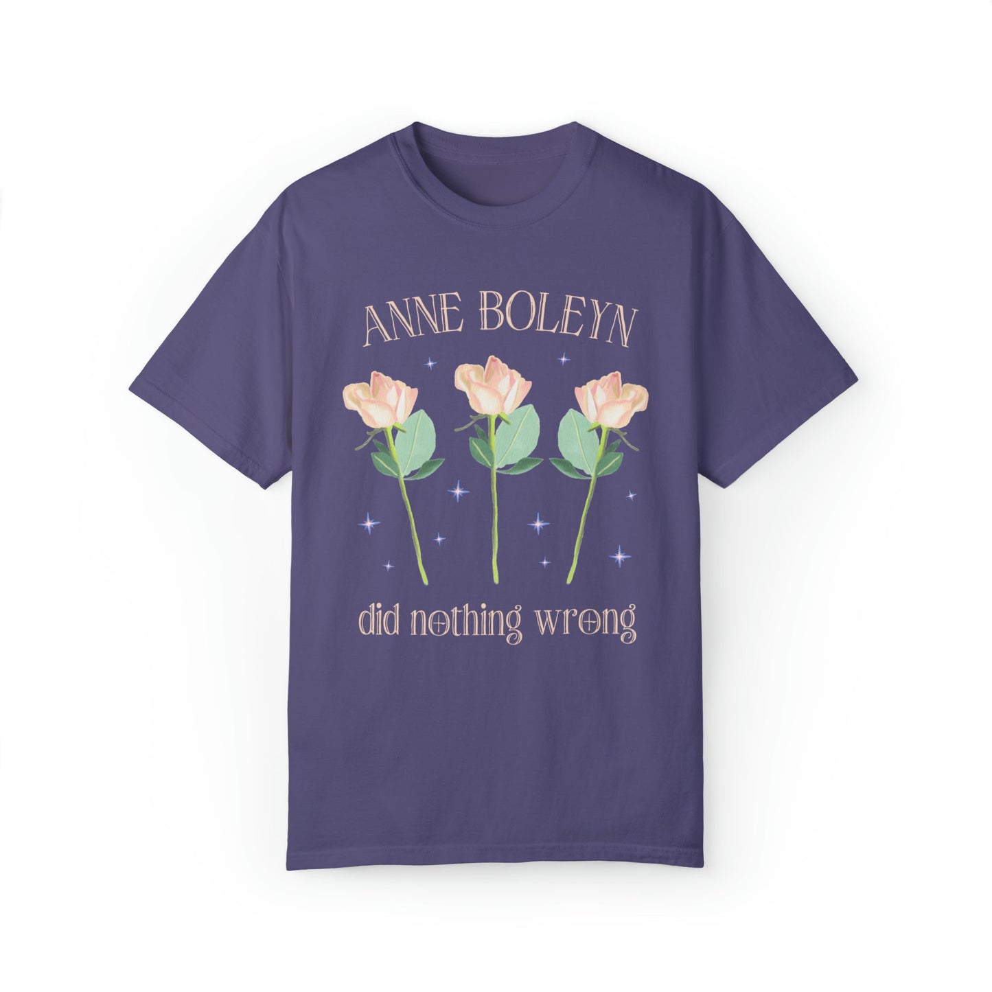 Anne Boleyn Did Nothing Wrong Tee