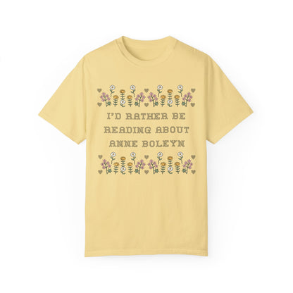 Anne Boleyn Tee Shirt: Rather Be Reading