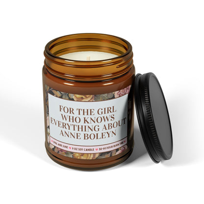 Anne Boleyn Tudor History Candle