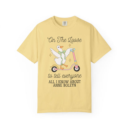 Anne Boleyn Tudor History Tee