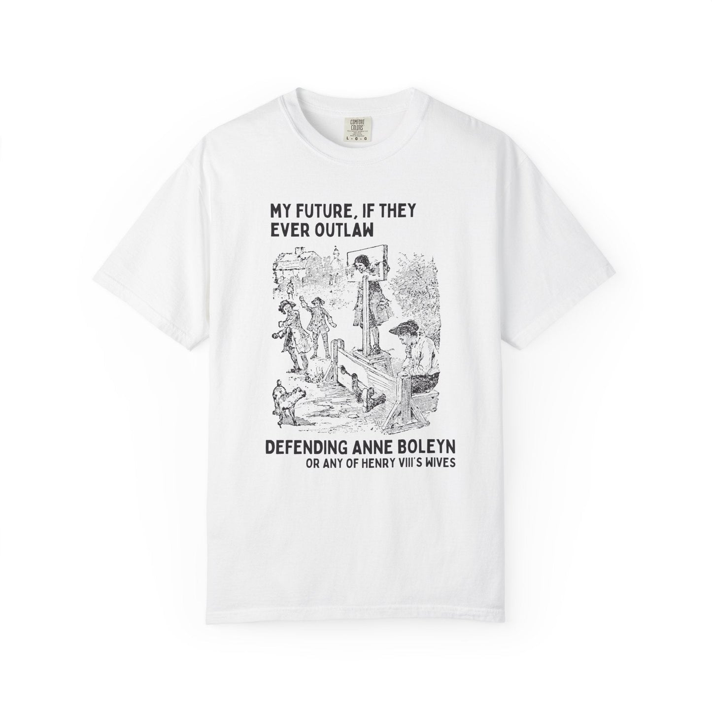 Anne Boleyn Tudor History Tee Shirt
