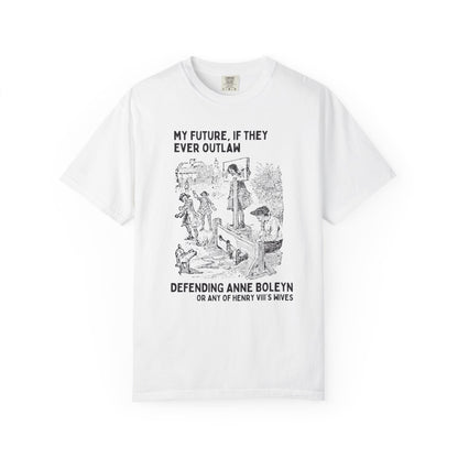 Anne Boleyn Tudor History Tee Shirt