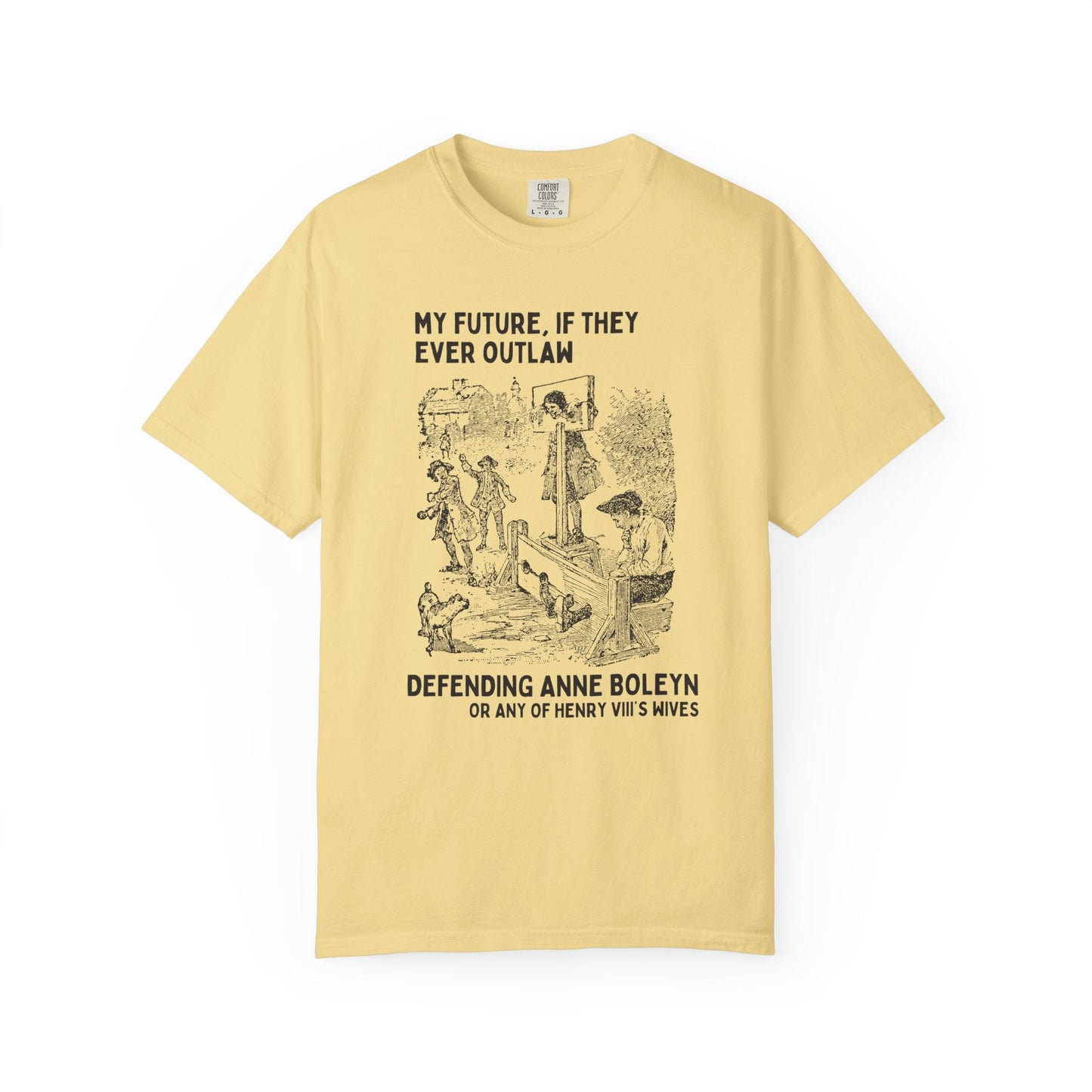 Anne Boleyn Tudor History Tee Shirt