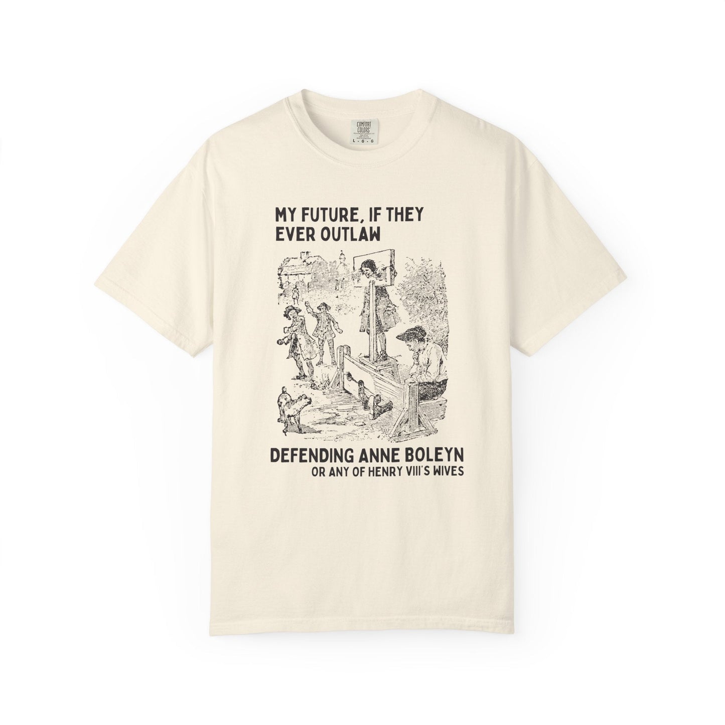 Anne Boleyn Tudor History Tee Shirt