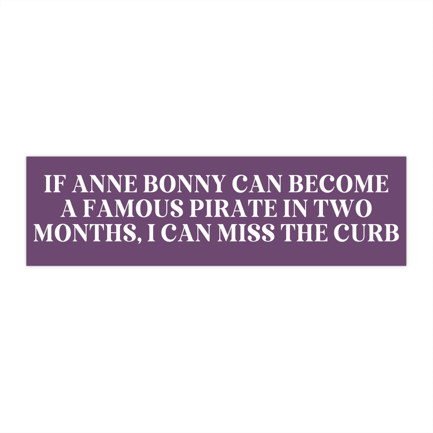 Anne Bonny Bumper Sticker