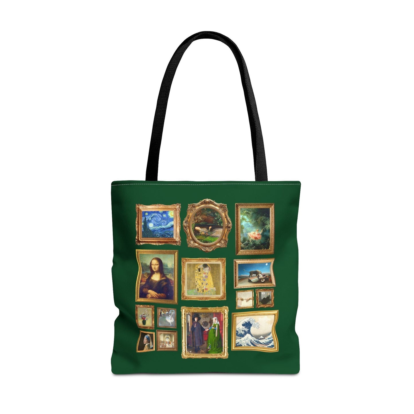 Art History Lover Tote Bag: Famous Paintings