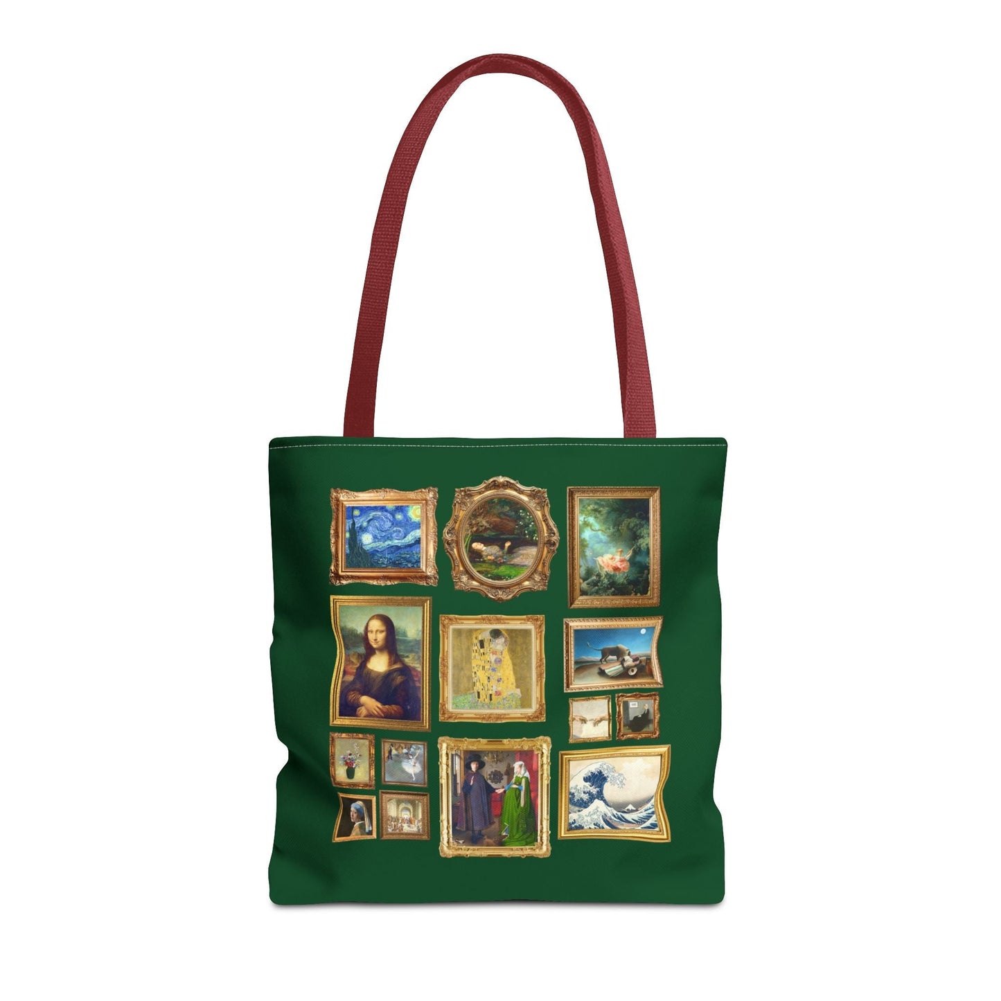 Art History Lover Tote Bag: Famous Paintings