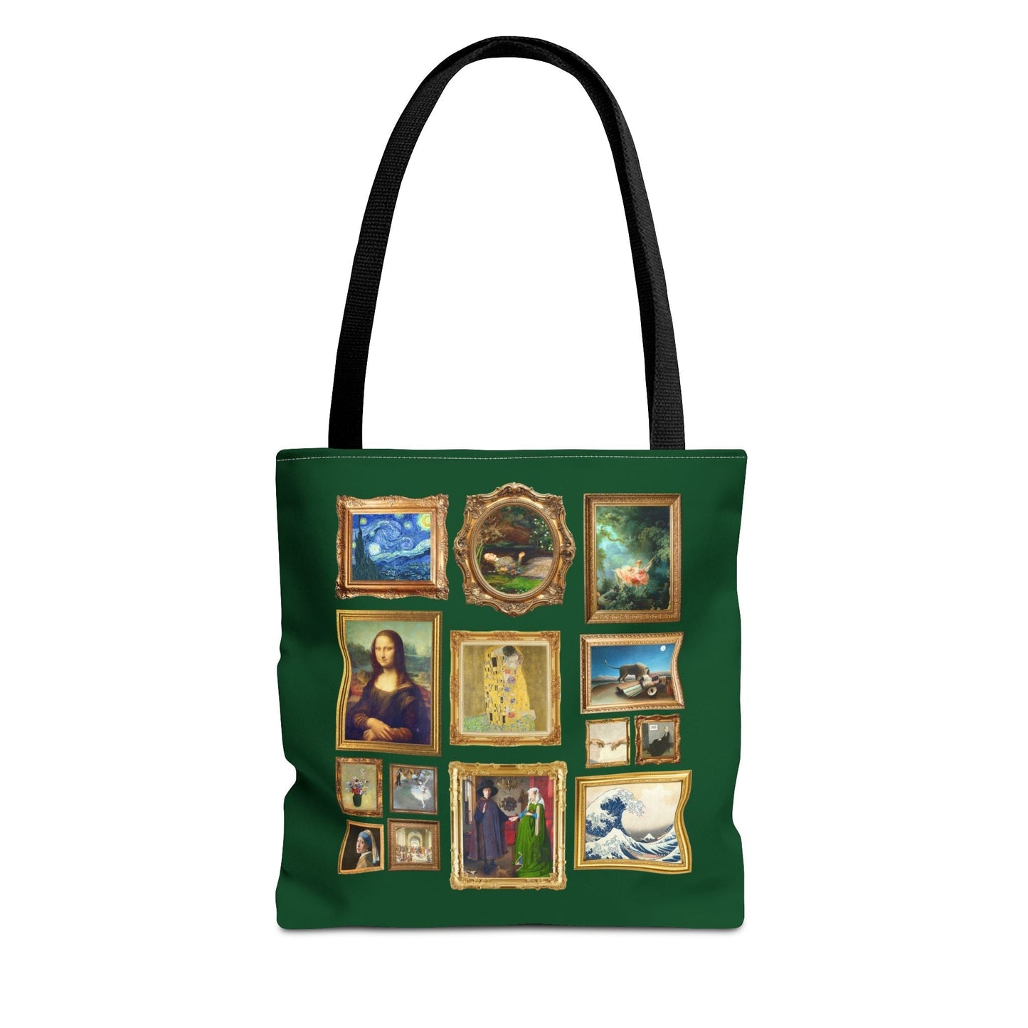 Art History Lover Tote Bag: Famous Paintings