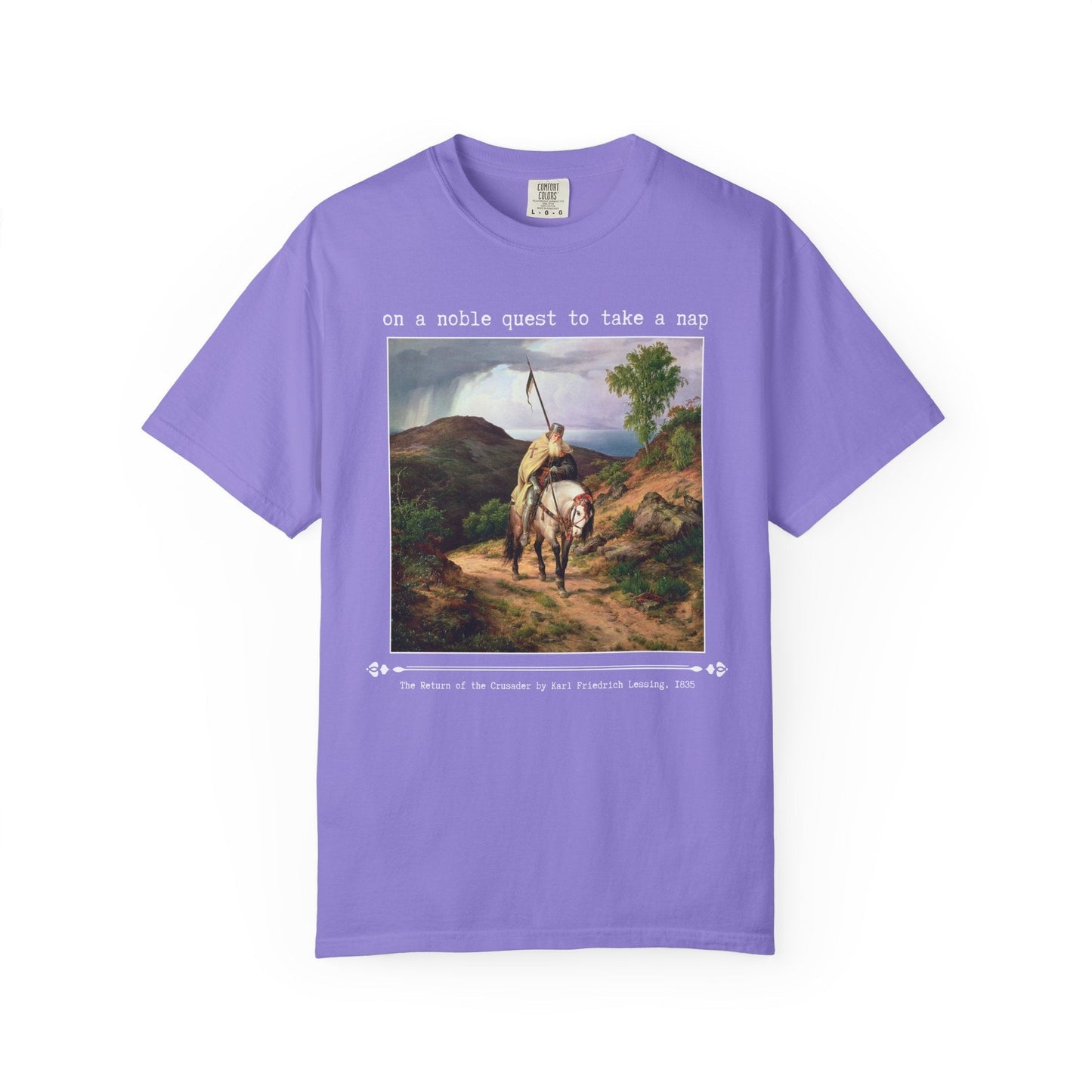 Art History Napping Tee Shirt