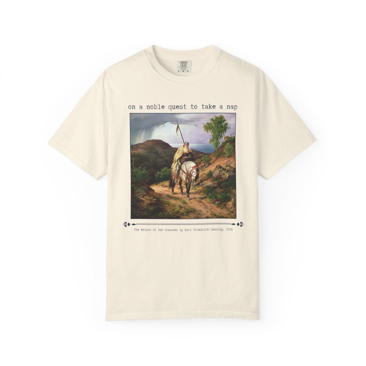 Art History Napping Tee Shirt