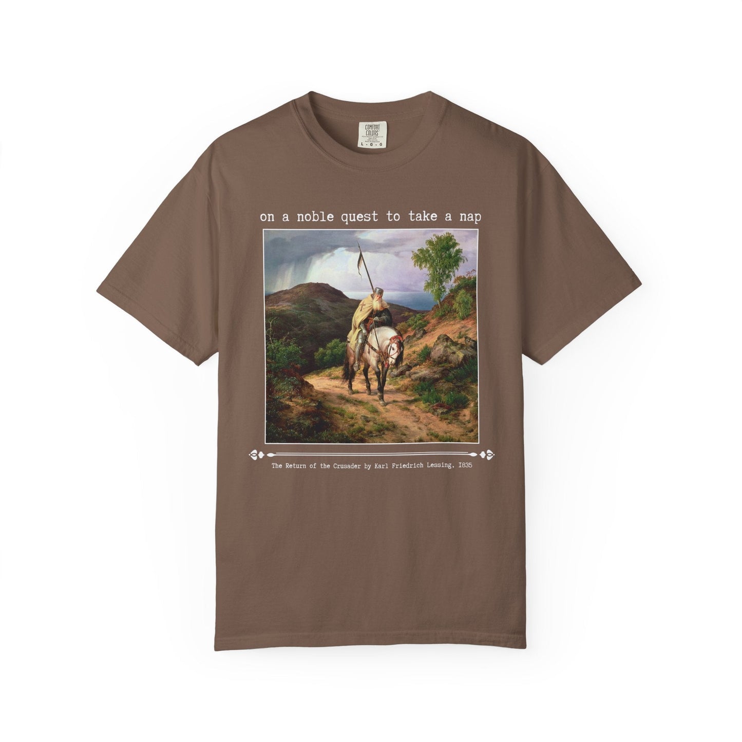 Art History Napping Tee Shirt