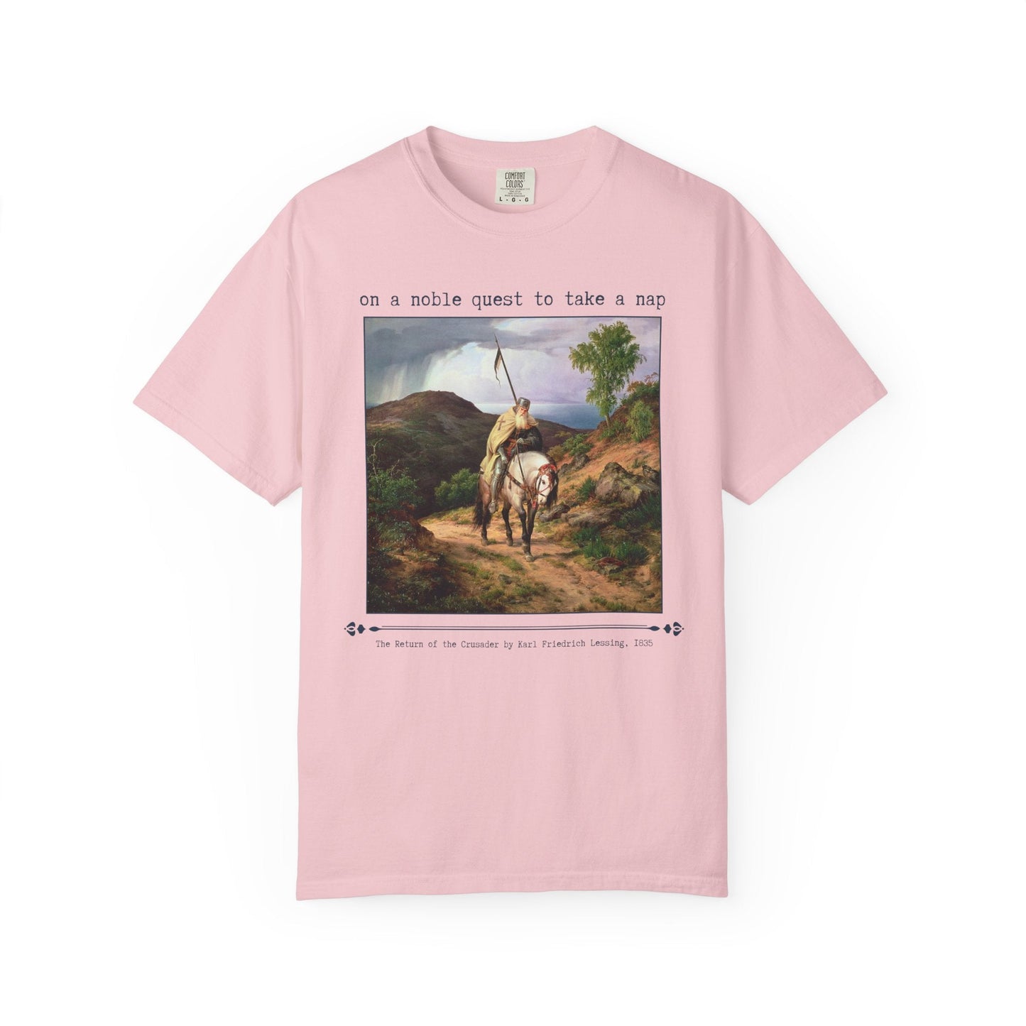 Art History Napping Tee Shirt